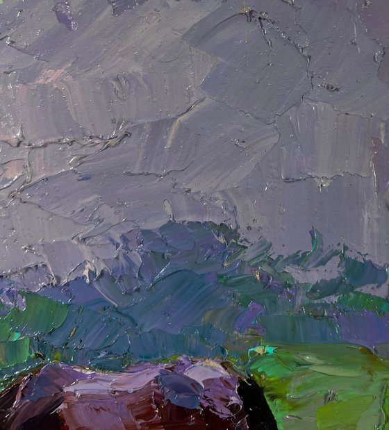 Horses Grazing Peacefully