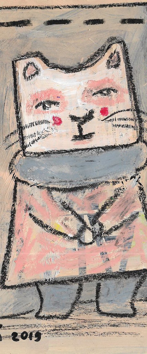 Pink kitty by Pavel Kuragin