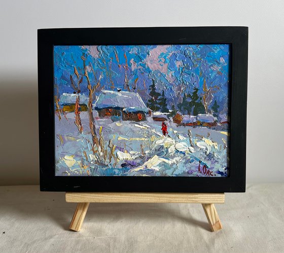 On a frosty day