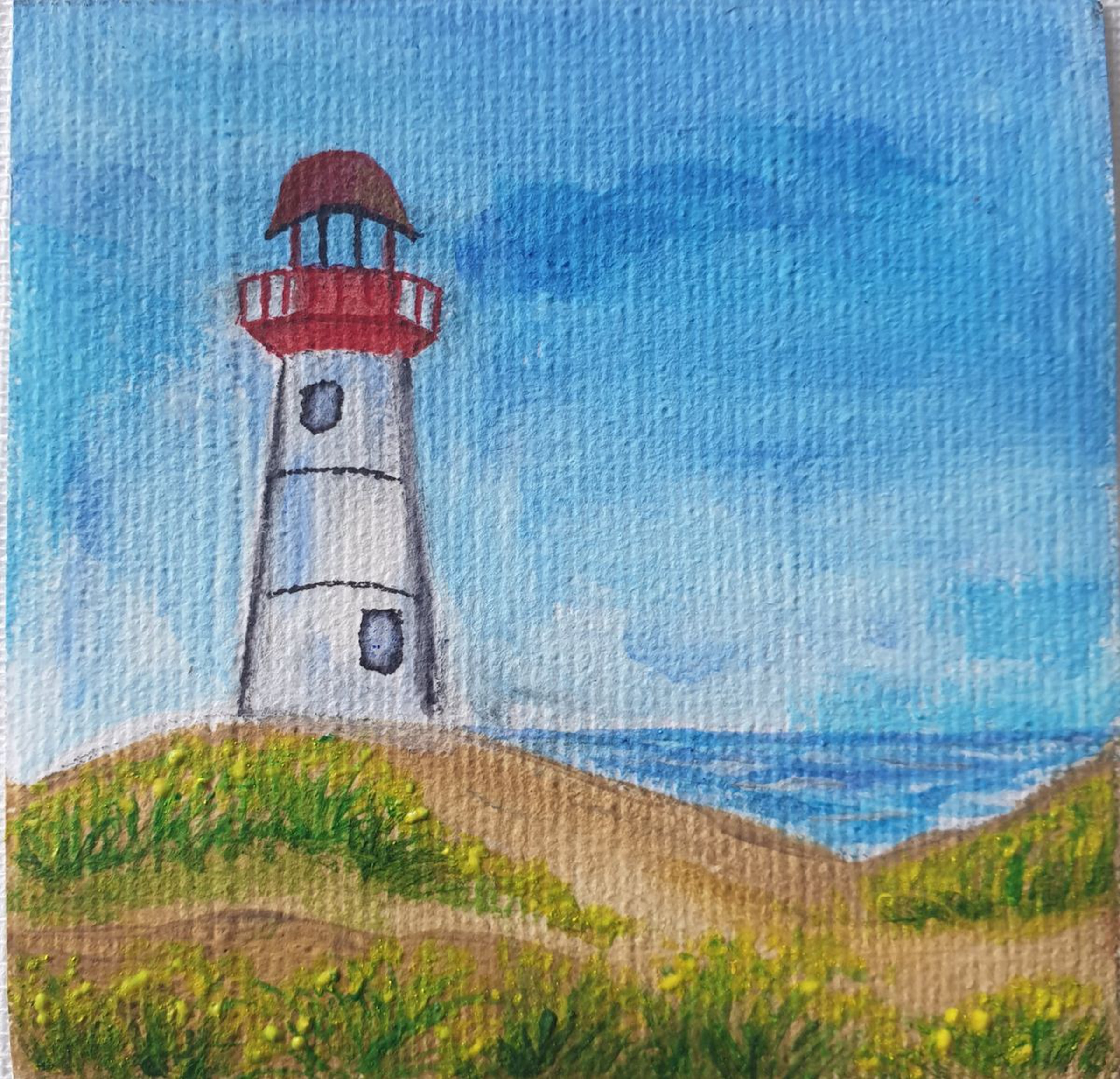 Set Of Two Beautiful Irish Landscape Beach Pain Artfinder