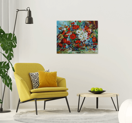 Garden in Full Bloom