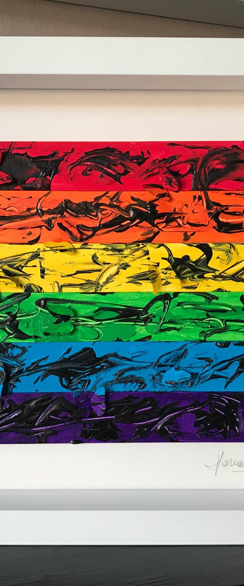 Dirty Rainbow by Hernan Reinoso