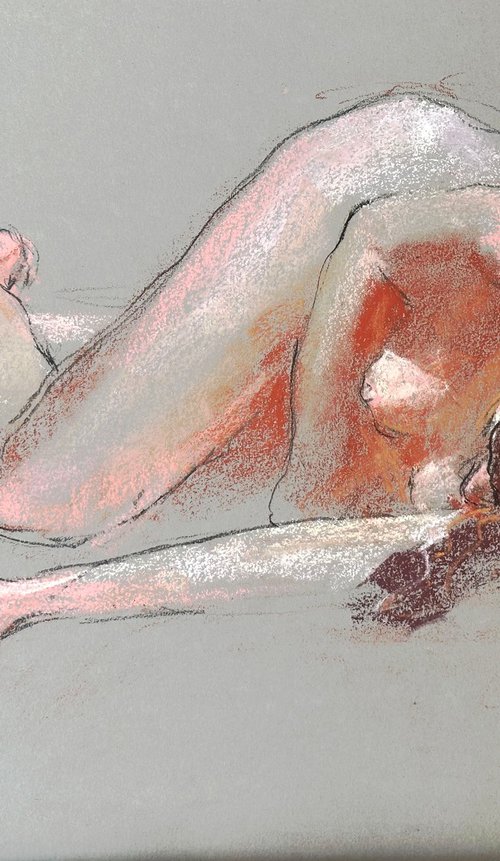 nude model2 by Anna Bogushevskaya