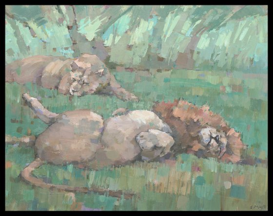 Resting Royals