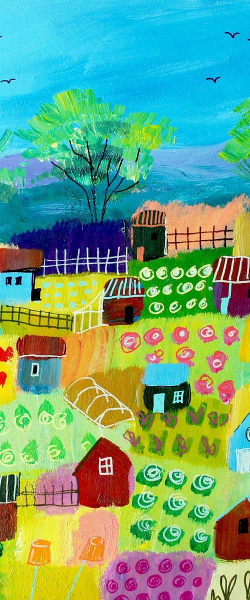 Allotment Garden by Julia Rigby