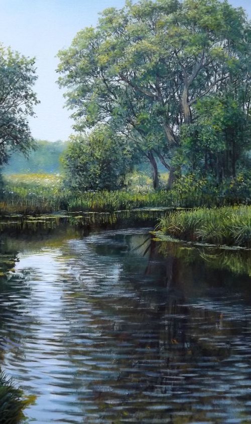 Summer River 5 by Oleg Riabchuk