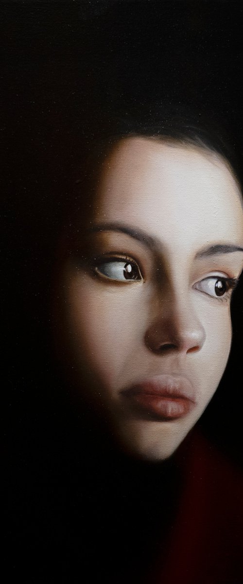 Portrait of woman during Pandemic 2 by Gennaro Santaniello