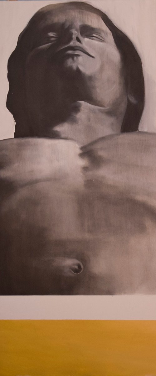 Depicted man by Kujbus Janos