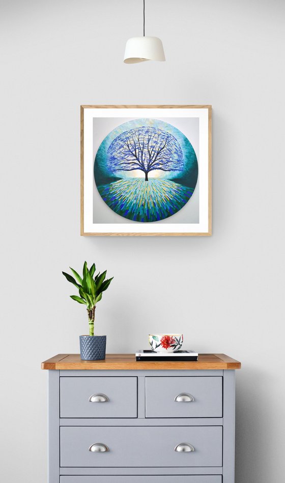 Shimmering Tree of Light