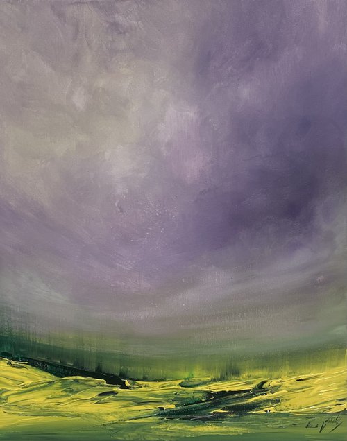 Purple Fog by Timea  Valsami