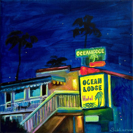 Night in Santa Monica