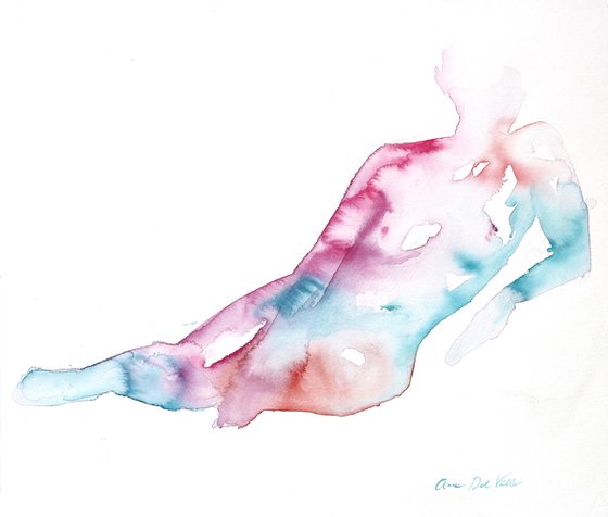 Nude painting "In Fluid Form XXI"