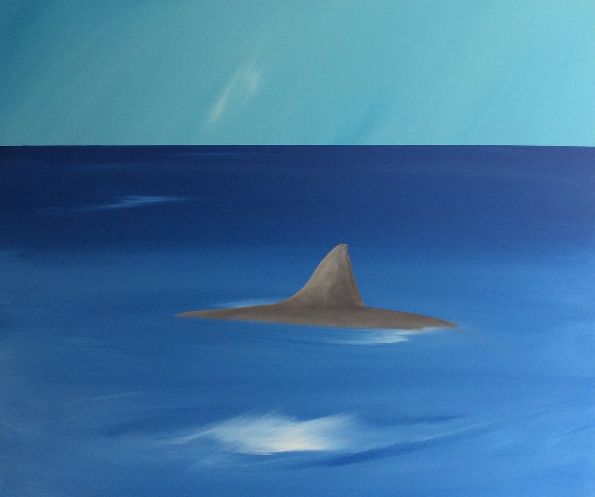 -Entering The Shallows-? 120x100x4cm by Black Beret