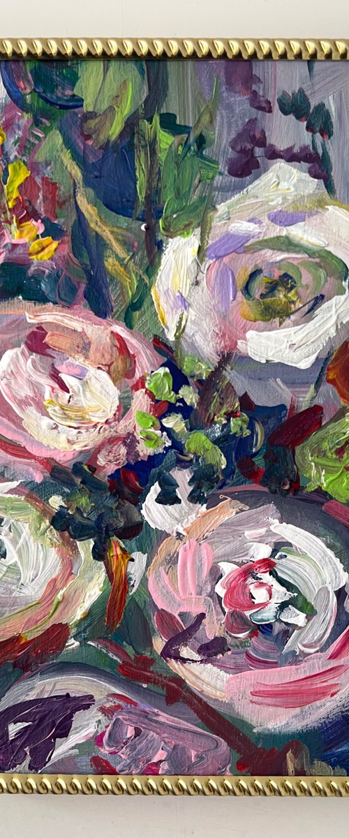 Rose bouquet by MOMALYU