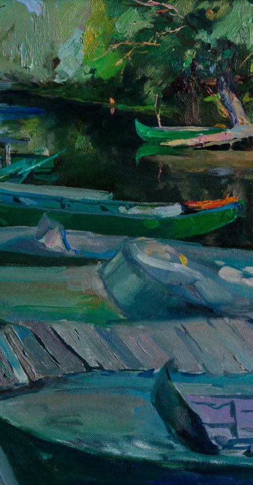 Boat pier by Sergey Kostov