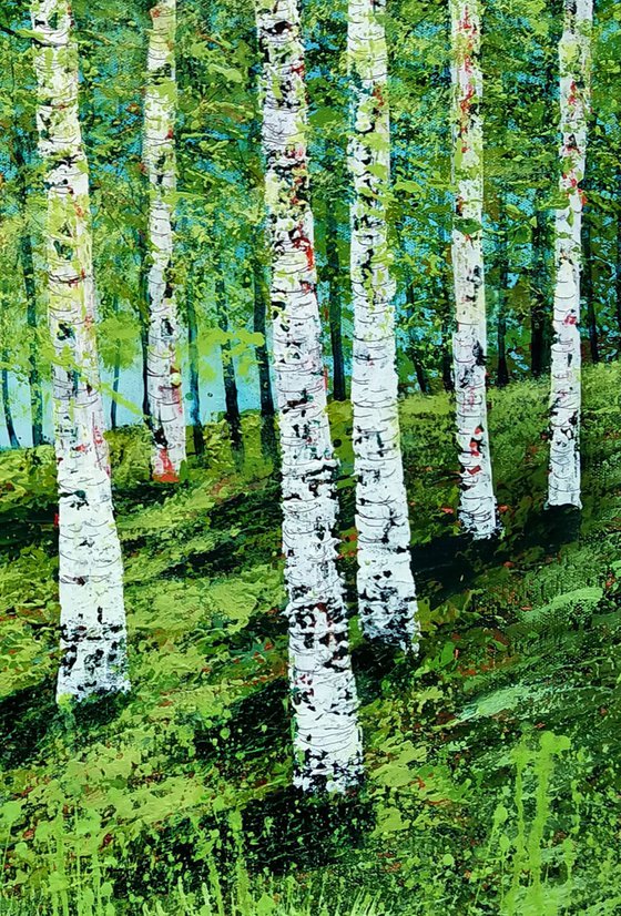 Through the Birches