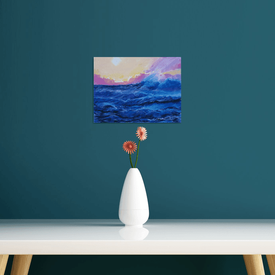 Evening breeze... /  ORIGINAL PAINTING