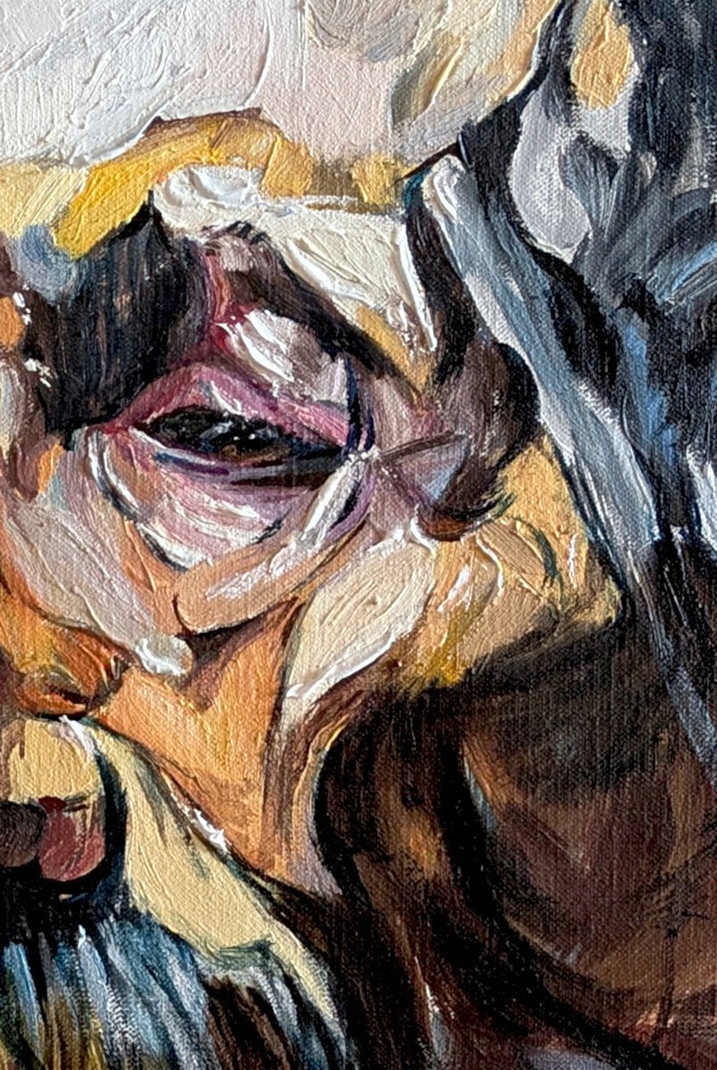 Expressive Oil Painting , Diogenes The Cynic By Felix Rubio, 14 X 22, Artwork For Sale On Artfinder