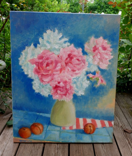 Peonies in a Vase