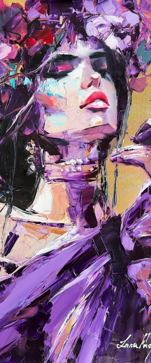 The magic of violet by Lana Frey