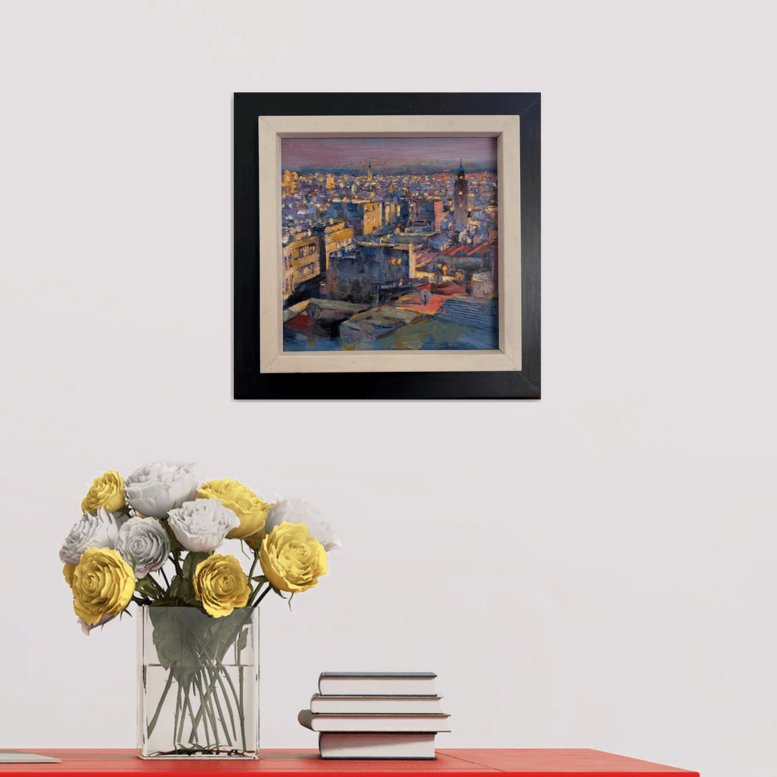 Morocco series Tangier Oil painting by Dong Lin Zhang Artfinder