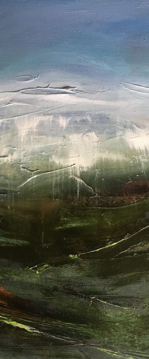 Breaking through by Amanda Lakin Art