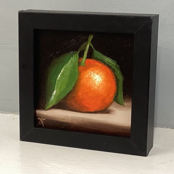 Little clementine still life