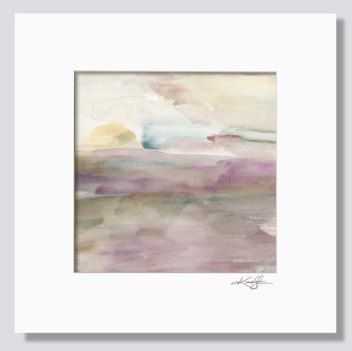 A Serene Journey 2021-19 - Abstract Painting by Kathy Morton Stanion by Kathy Morton Stanion