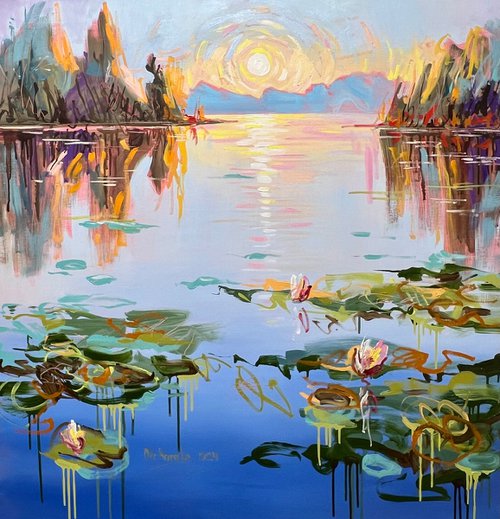 Dawn in the Swamp by Ole Karako