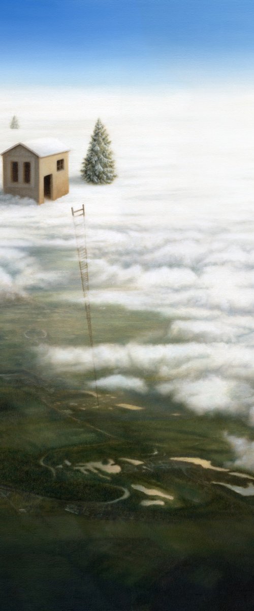 Winter landscape, peaceful, spiritual by Marlene Llanes