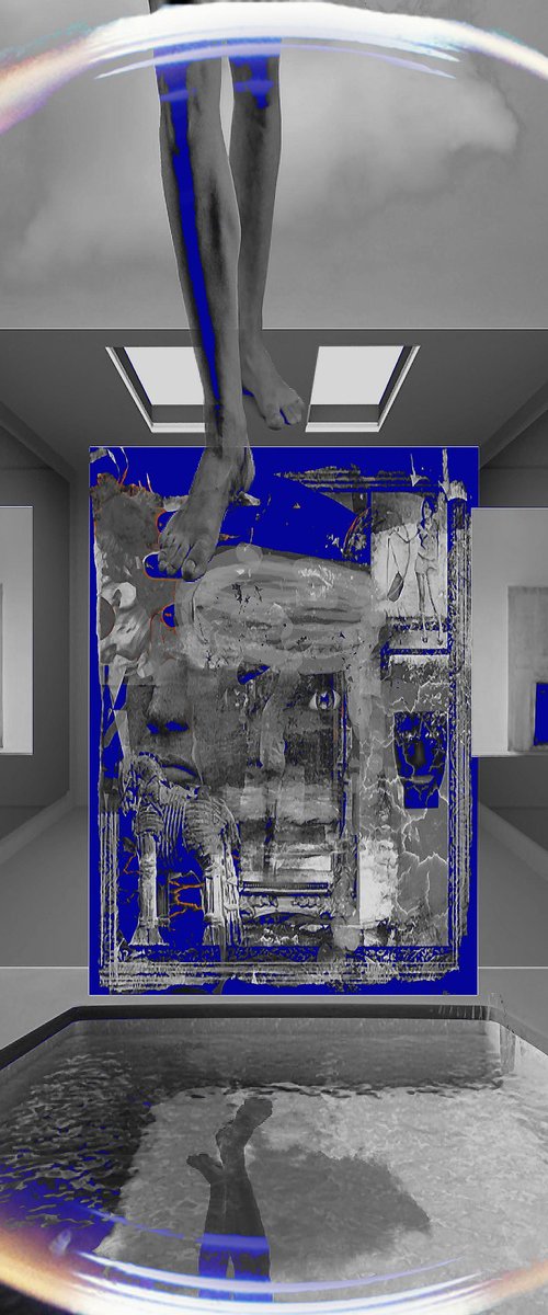 Art interior with magic glass by Geert Lemmers FPA