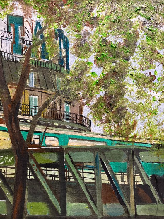 A Busy Morning In Paris, France