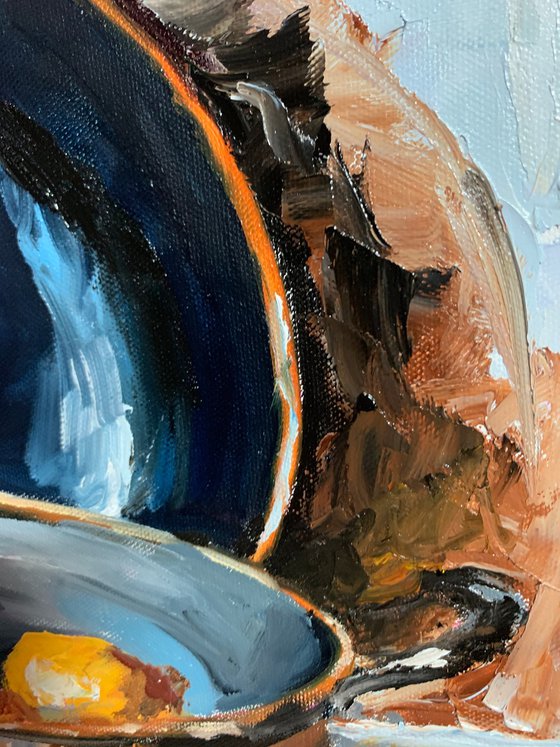 Reflections of Copper and Lemons.