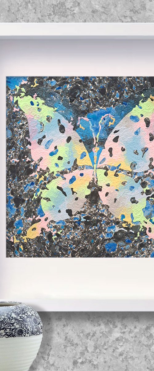 Butterfly «Night Rainbow» by Mariia Raskin