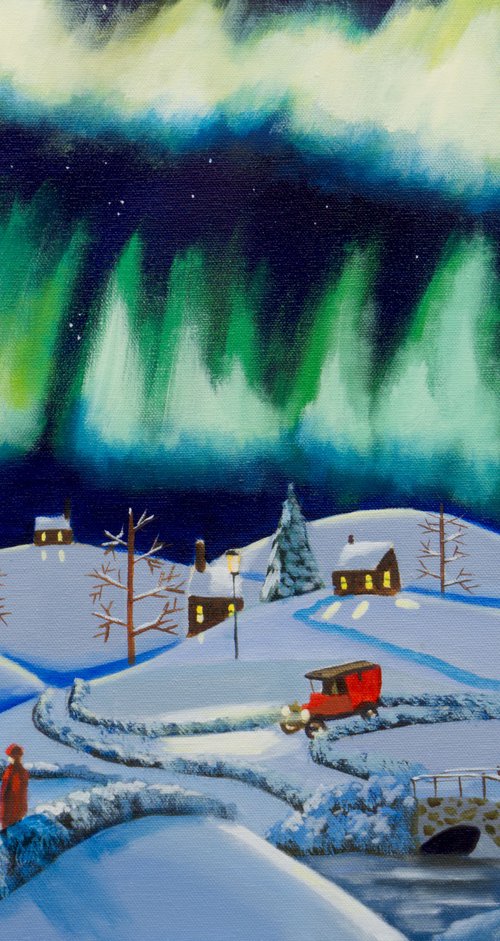 Northern lights by Gordon Bruce