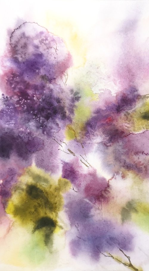 Lilac bouquet by Olga Grigo