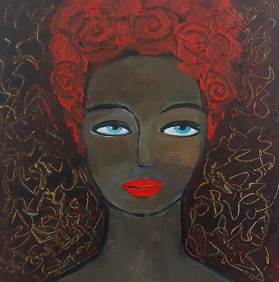 Black Lady, Red Roses