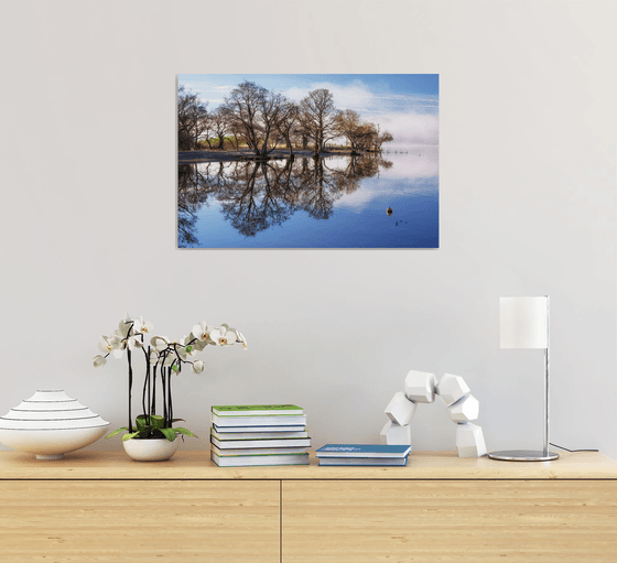 Ullswater misty morning Lake District