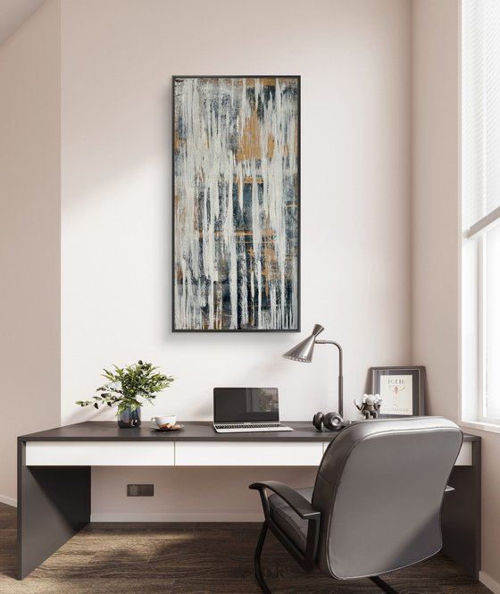 White Drift 50x100x2 cm