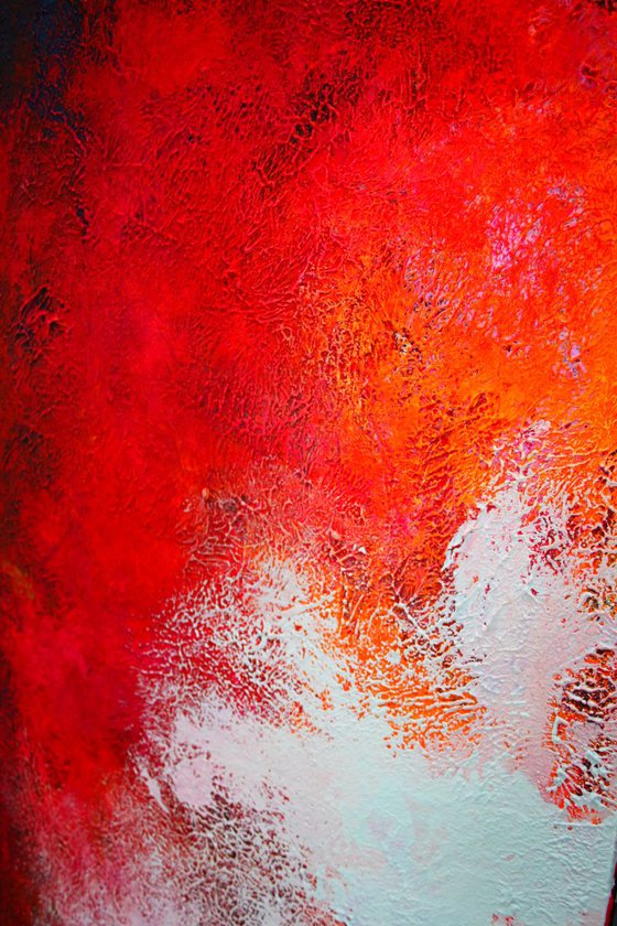 250x100cm.  Abstract Painting / Alex Senchenko © 2019 / Accession