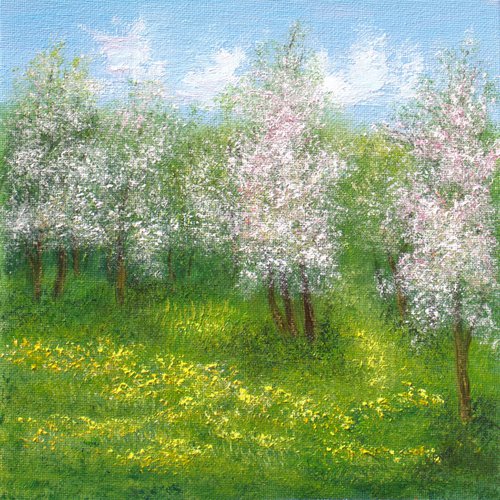 Spring landscape by Ludmilla Ukrow