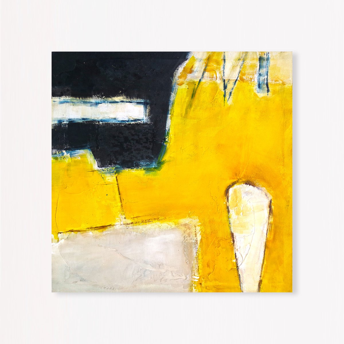 Abstract Acrylic Painting By Hyunah Kim, 20 X 20, Neo, Original Artwork