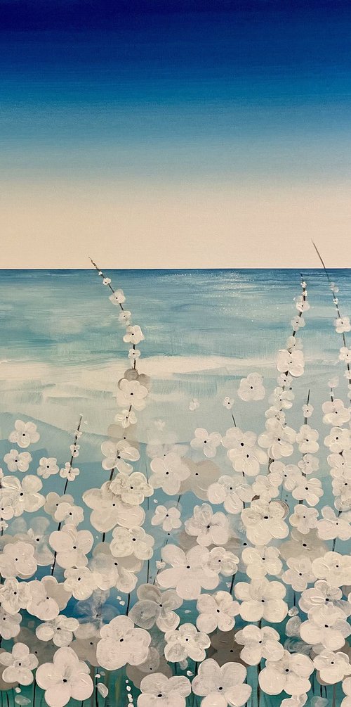 Shoreline Flowers by Anna Wyeth