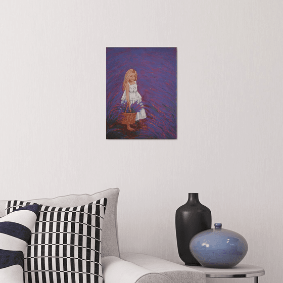 Lavender Charm /  ORIGINAL PAINTING