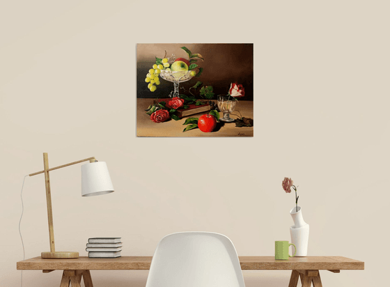 Ricordi - still life - oil painting