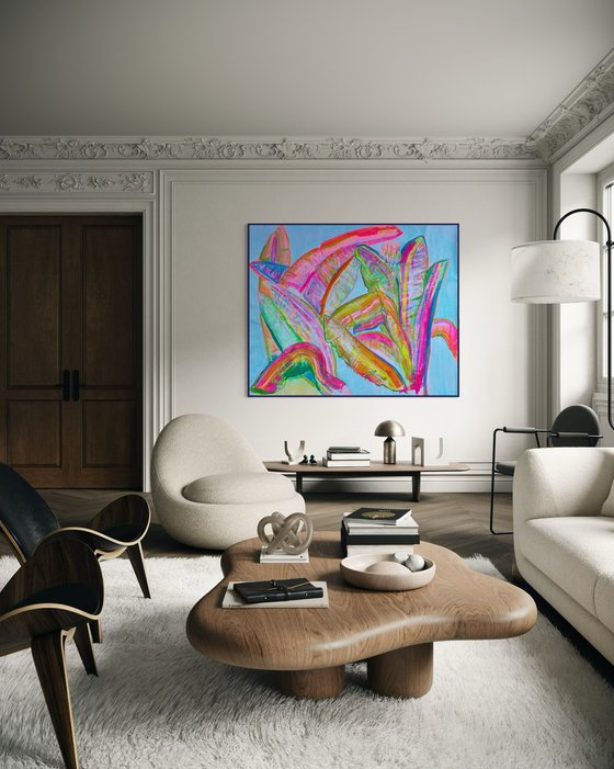 ‘Banana Leaves Sway’