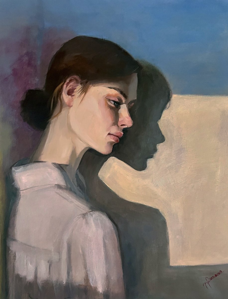 The Hidden Part By Maria Romano, 16 X 20, Artwork For Sale On Artfinder