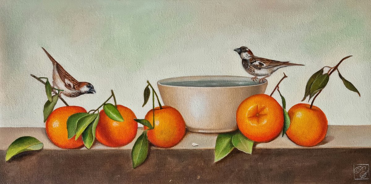 Sparrows and Oranges by Priyanka Singh