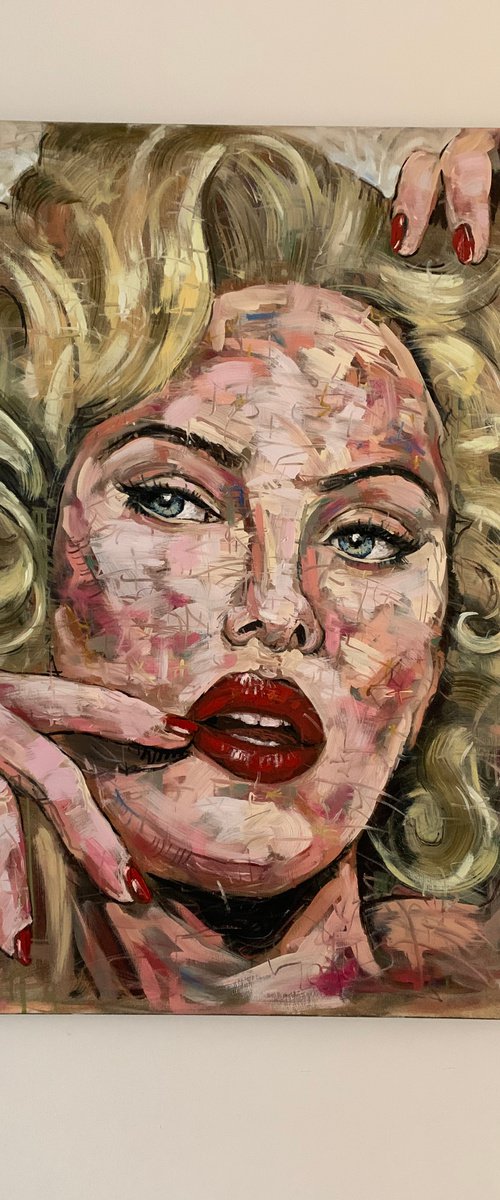 Beautiful female portrait by Emmanouil Nanouris