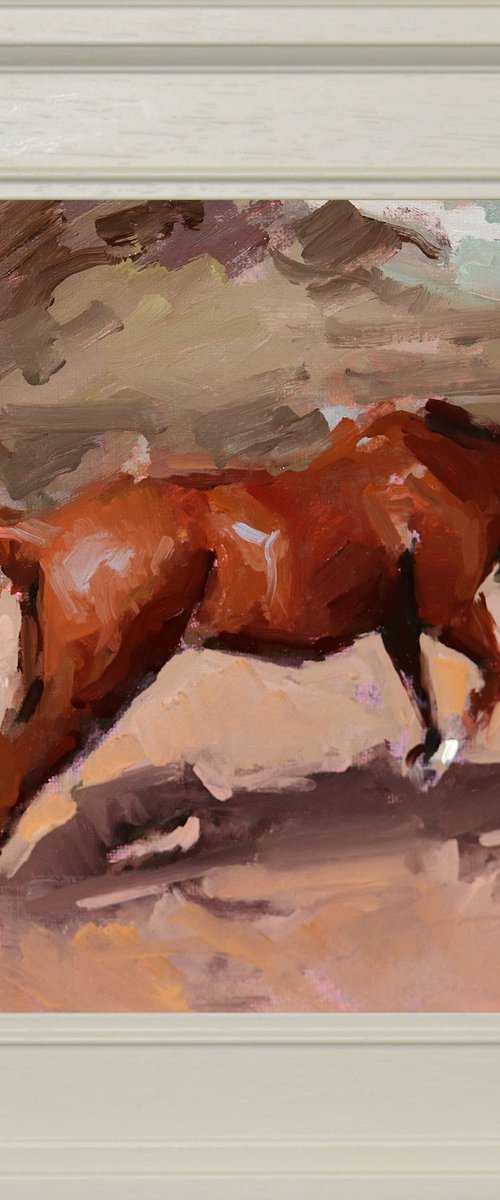 Toffee Horse Study by Jade Eynon